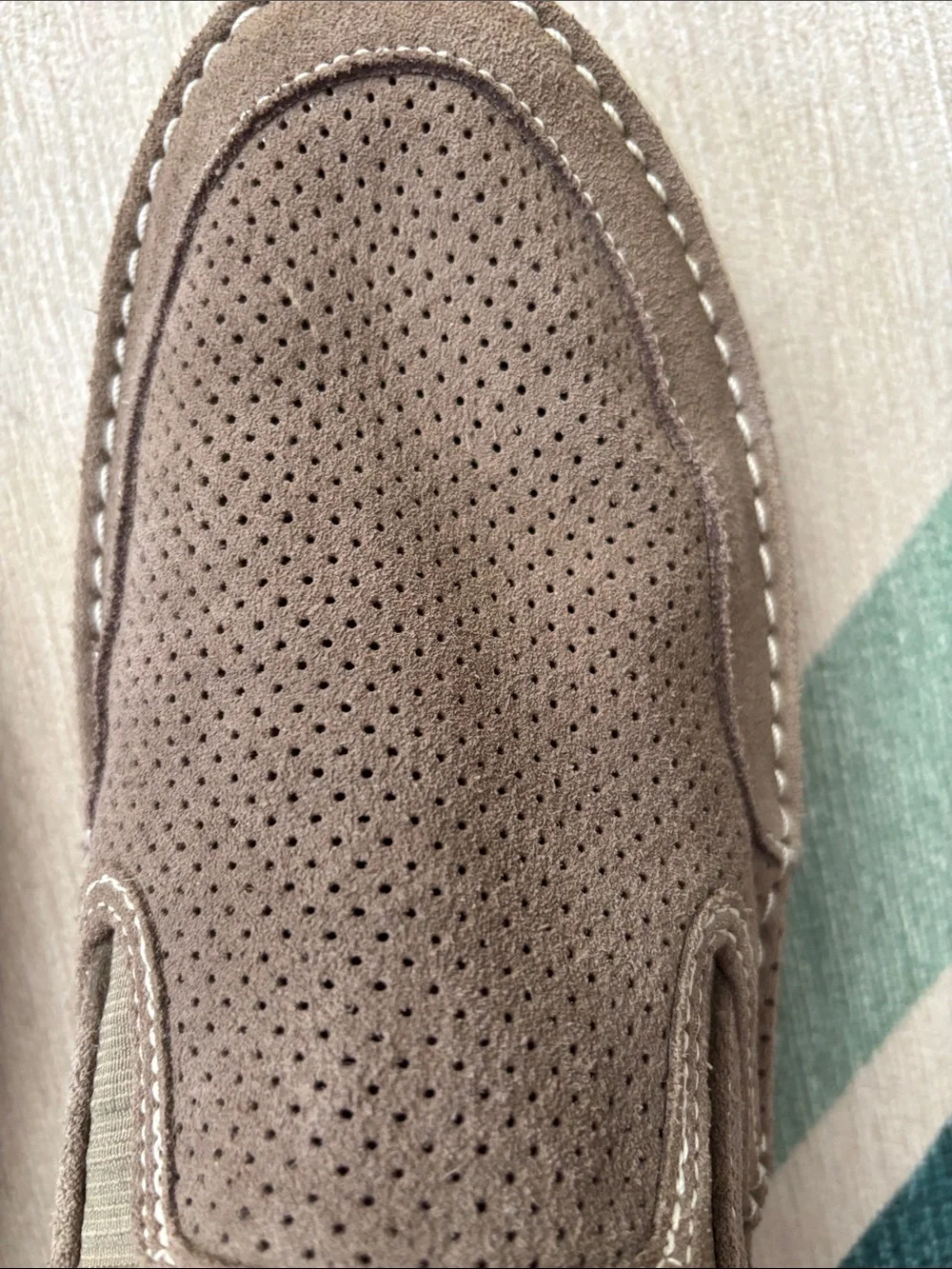 Sperry breathable perforated